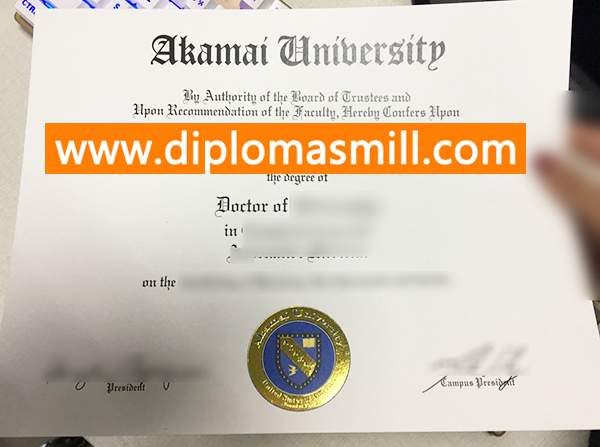 How to Buy Fake Akamai University Diploma?