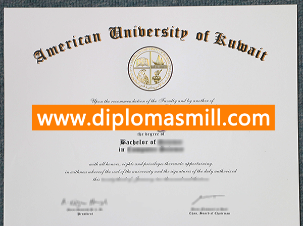 Where to Buy Fake American University of Kuwait Degree?