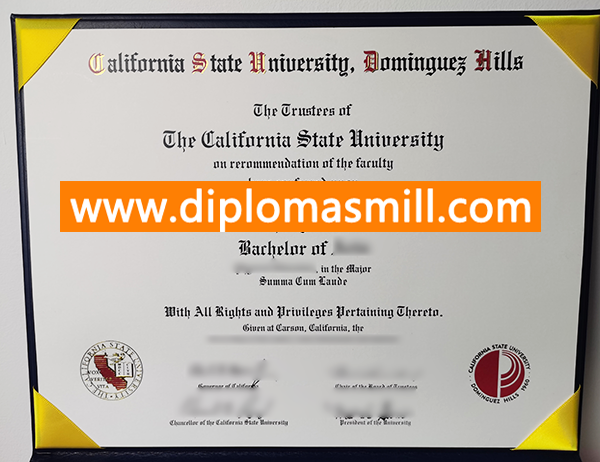 Buy Fake CSUDH Degree from California State University