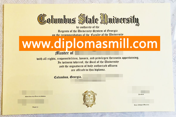 Make Copy Columbus State University Diploma