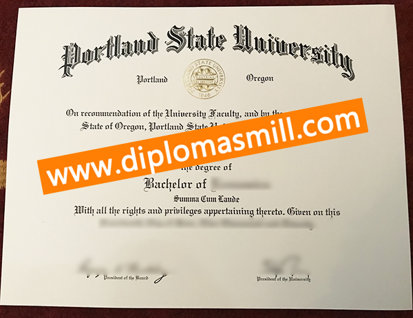 Where to Obtain Portland State University Diploma?