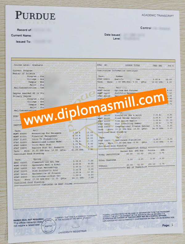 How to Get Purdue University Degree Certificate?