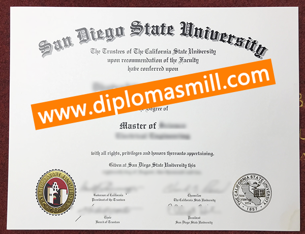 Sale Cheaper San Diego State University Degree
