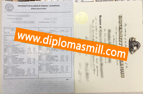 Apply University of Illinois Degree Transcript