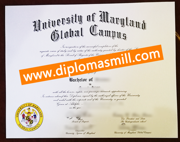 Sale University of Maryland Certificate Fast