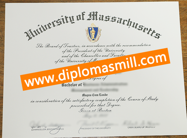Where to Get University of Massachusetts Degree?