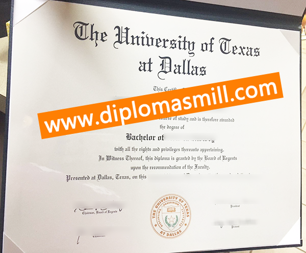 How Safety Order University of Texas at Dallas Degree?