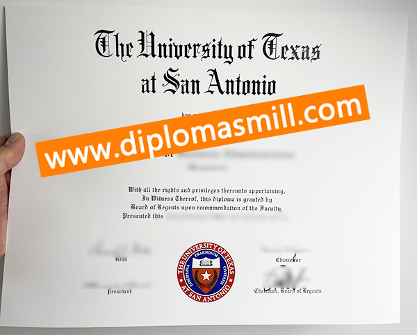 Supply University of Texas at San Antonio Degree