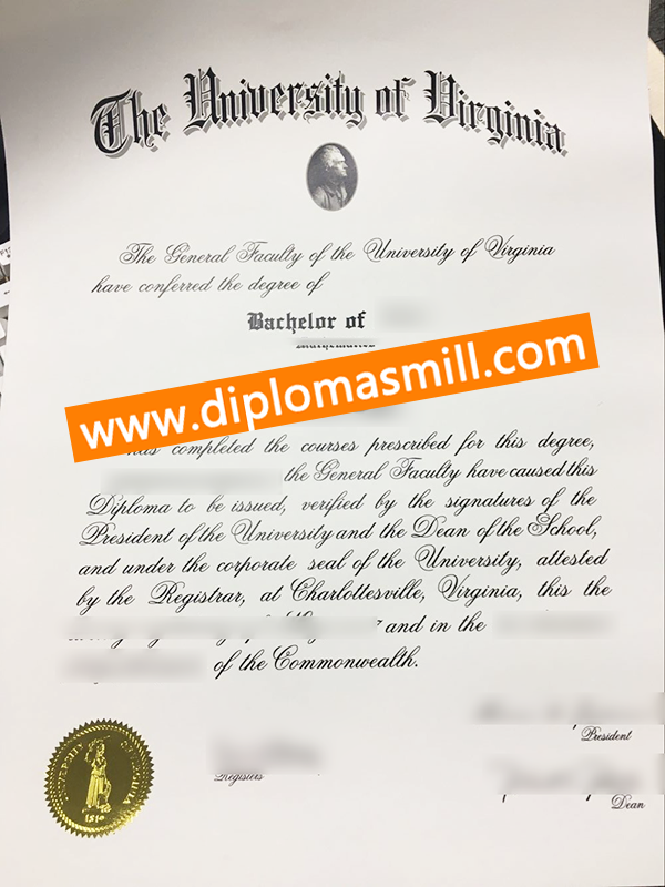 Obtain Replica University of Virginia Diploma