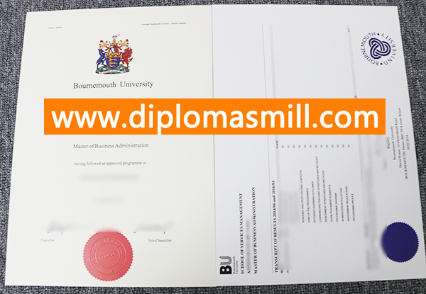Supply Bournemouth University Diploma Transcript
