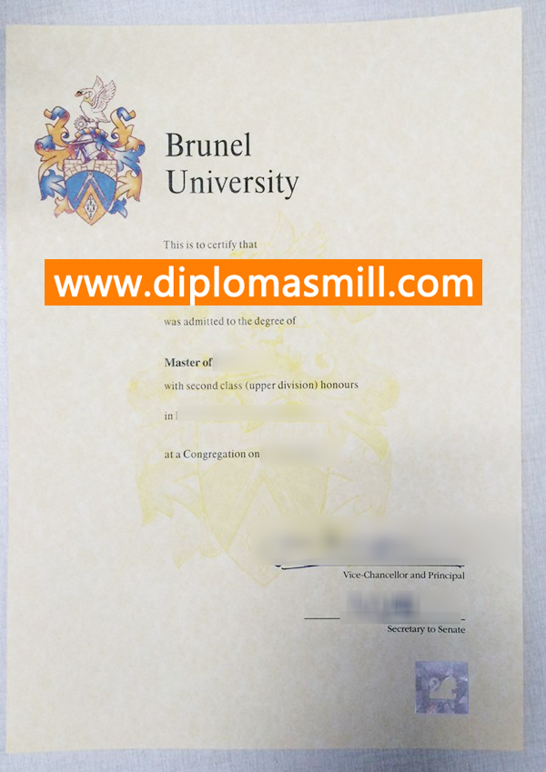 How Long Order Brunel University London Degree?