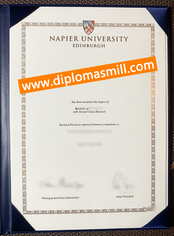 Create Cheaper Edinburgh Napier University Diploma