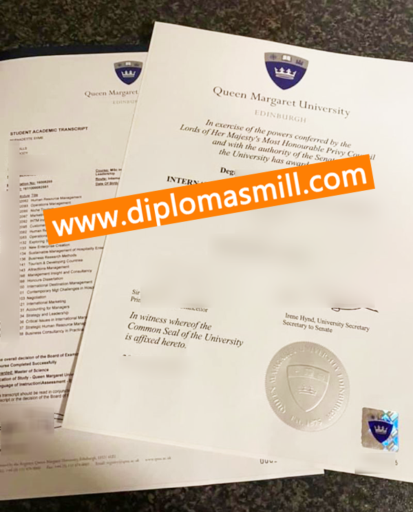 Purchase Queen Margaret University Diploma
