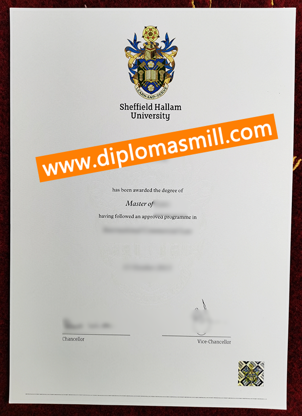 Supply Cheaper Sheffield Hallam University Degree