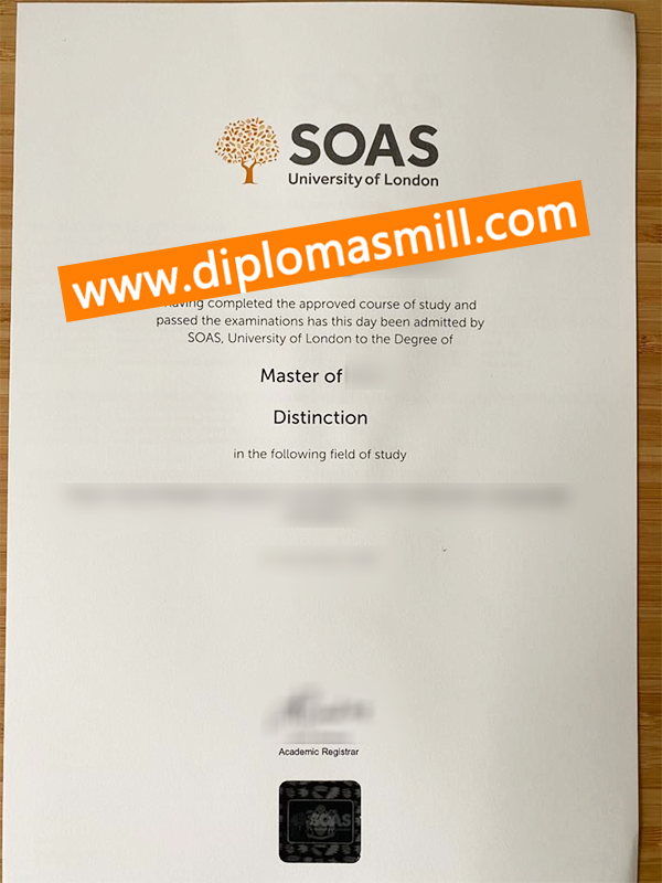 Make Copy SOAS University of London Degree