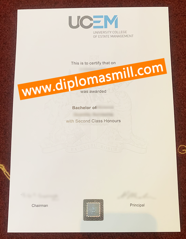 How Long Buy UK UCEM Diploma?