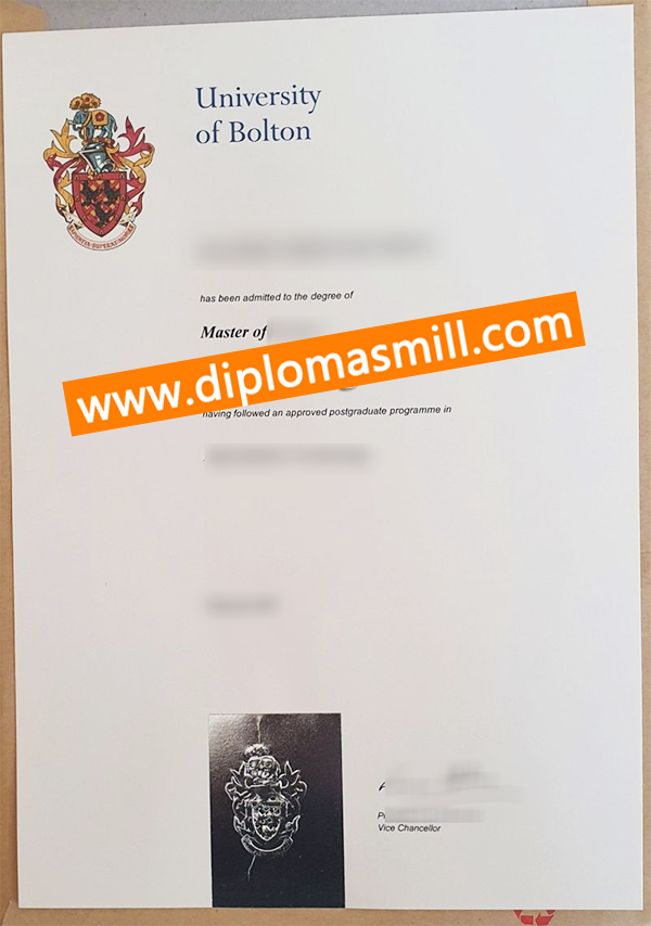 Apply UK University of Bolton Diploma