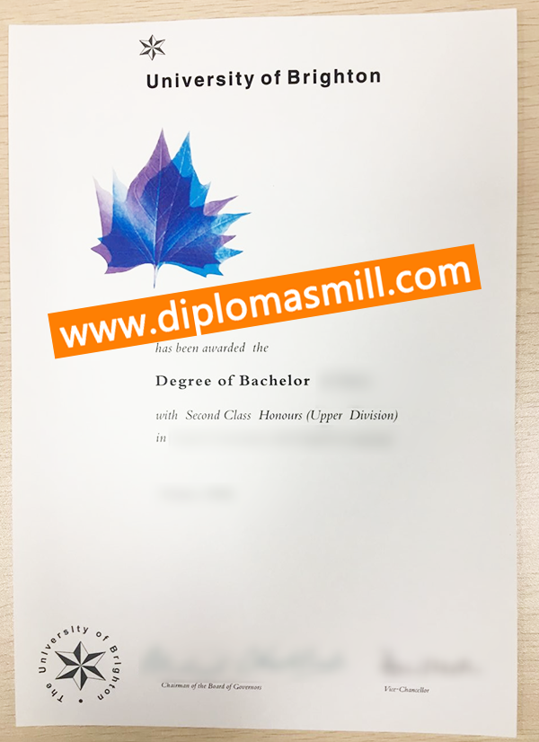 Where to Get University of Brighton Diploma?