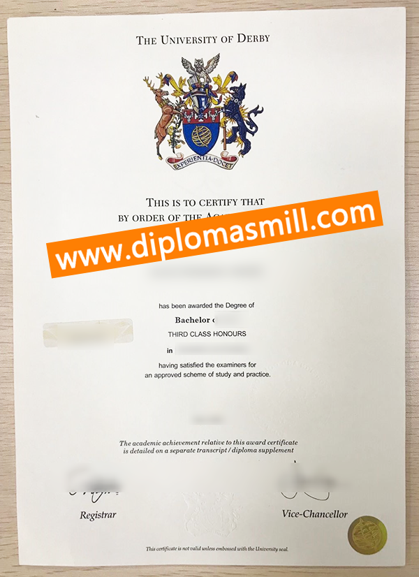 Where to Get University of Derby Degree?