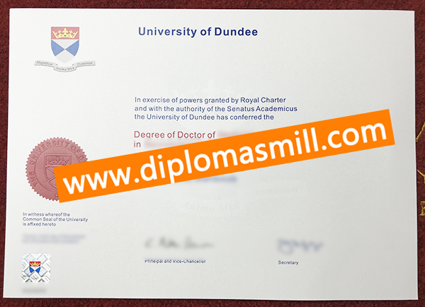 How fast order University of Dundee Degree?