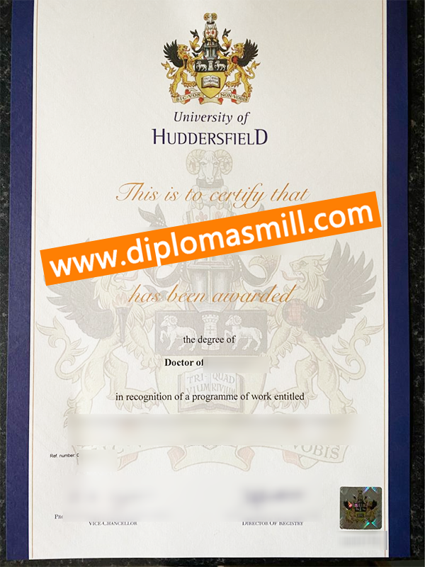 Make Replica University of Huddersfield Degree