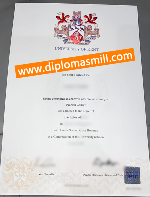 Where to Buy University of Kent Diploma?