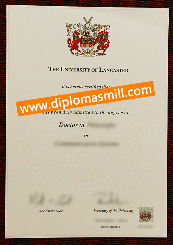 How to Obtain University of Lancaster Degree?