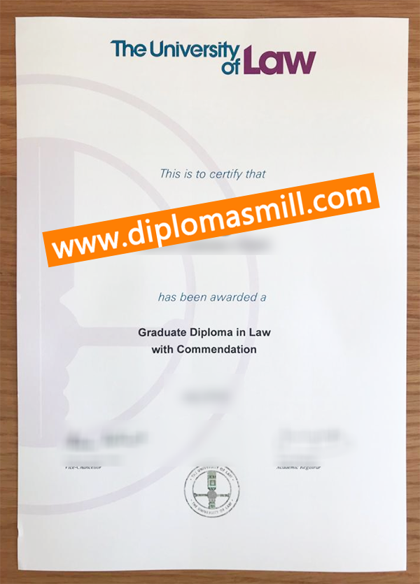 Pick Up University of Law Diploma Online