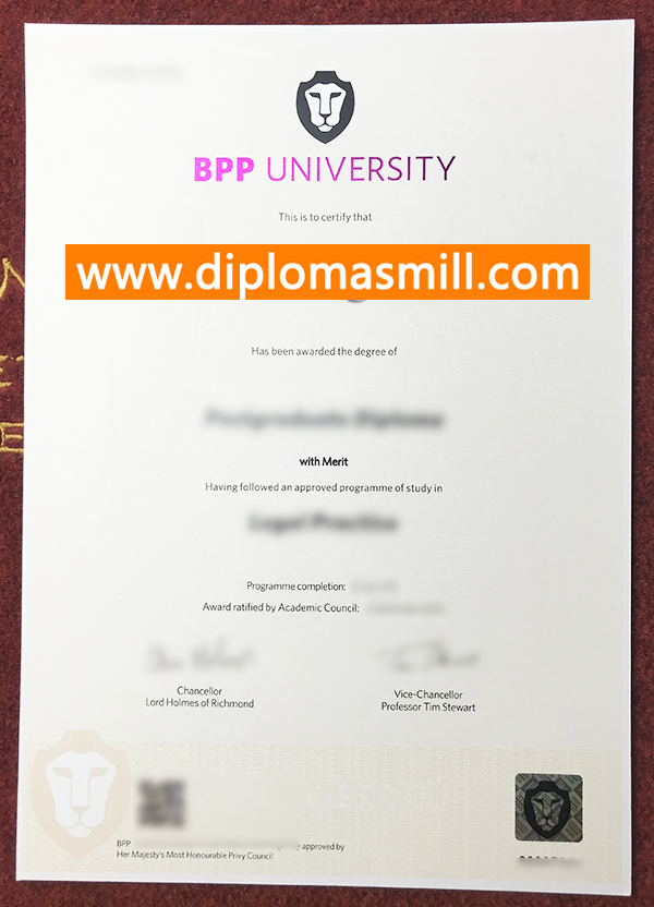 Where to Get BPP University Diploma?