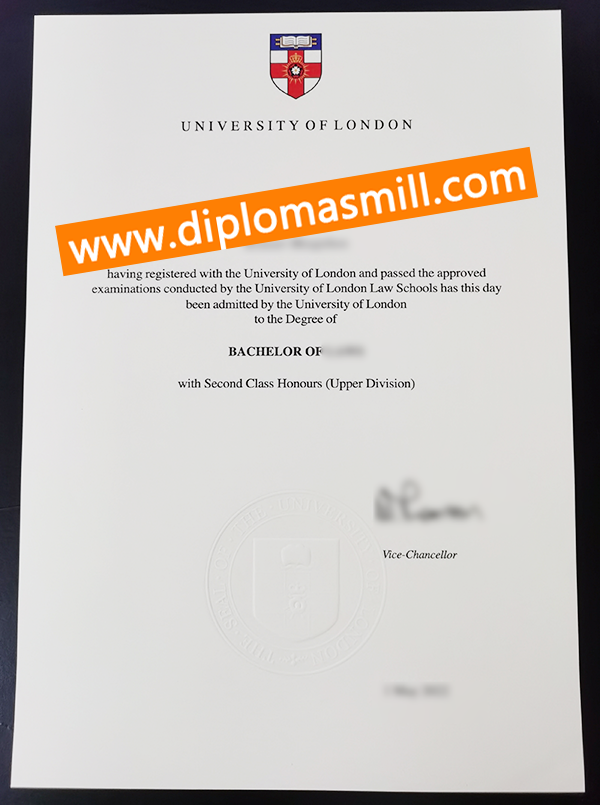 How Long Buy Fake University of London Degree?