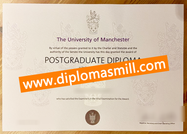University of Manchester Fake Degree for Sale