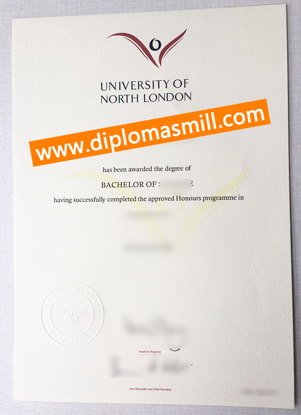 Where to Get fake University of North London degree?