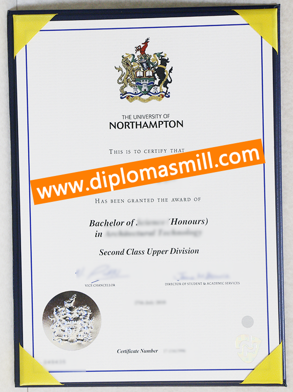 How to Buy fake University of Northampton diploma?