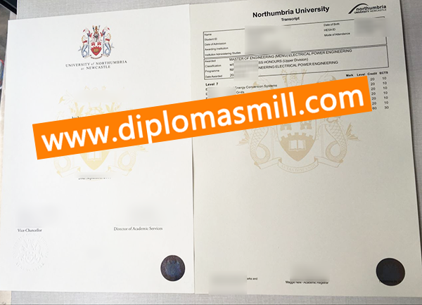 Pick Up University of Northumbria Diploma