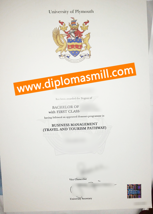 How to Order University of Plymouth Degree?
