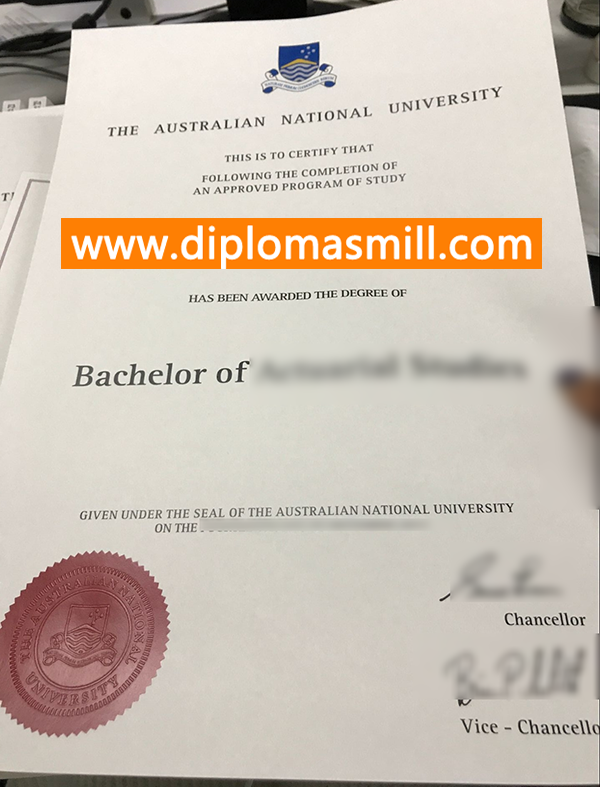 Where to buy Australian National University diploma?
