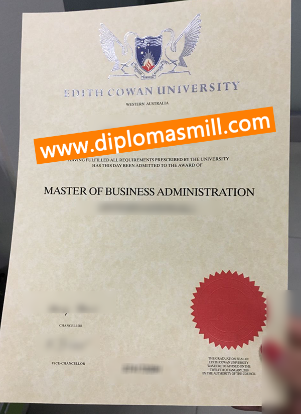 How much buy fake Edith Cowan University degree?