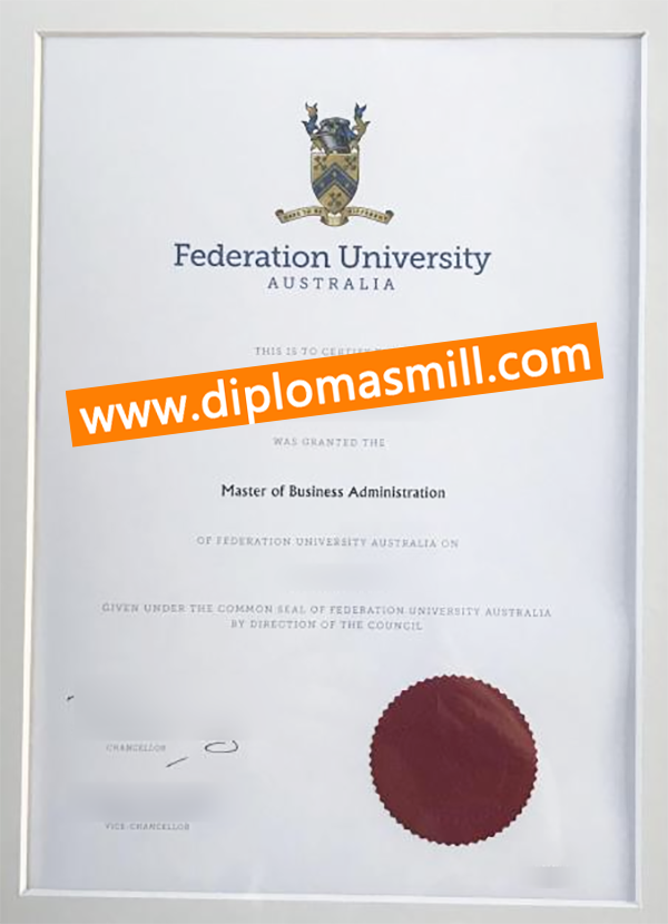 Make Federation University Australia degree fast