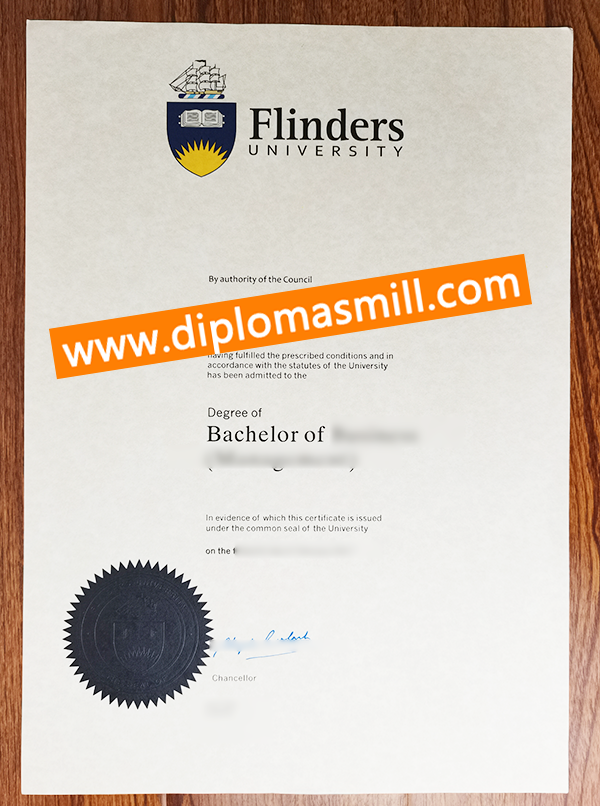Flinders University Diploma for sale