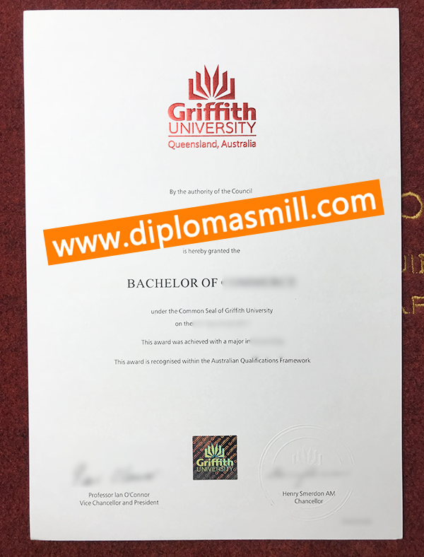 How Much buy Griffith University diploma?