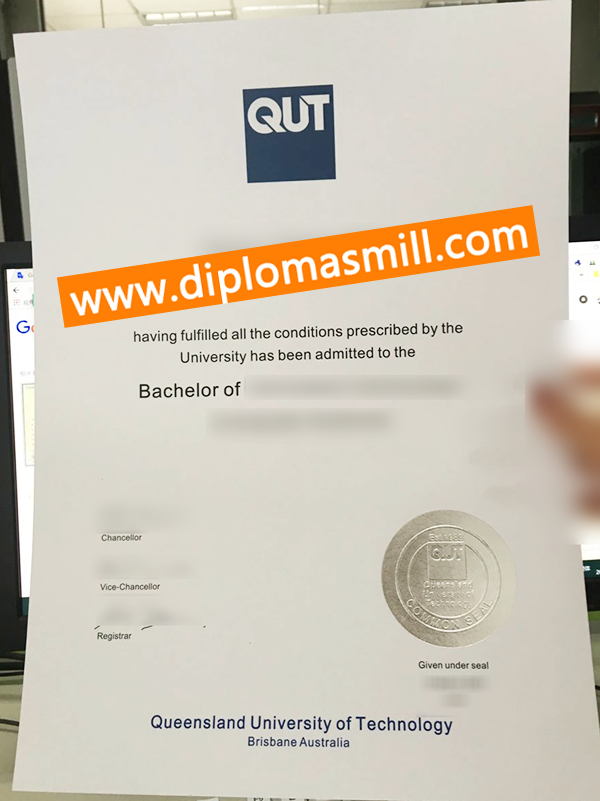 Buy Queensland University of Technology diploma