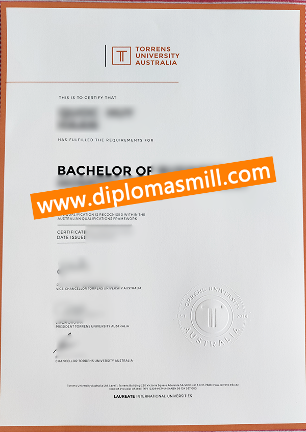 Shopping Torrens University Australia degree