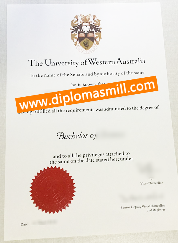 How to buy fake University of Western Australia degree?