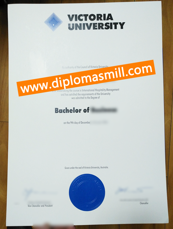 How much buy fake Victoria University Degree?