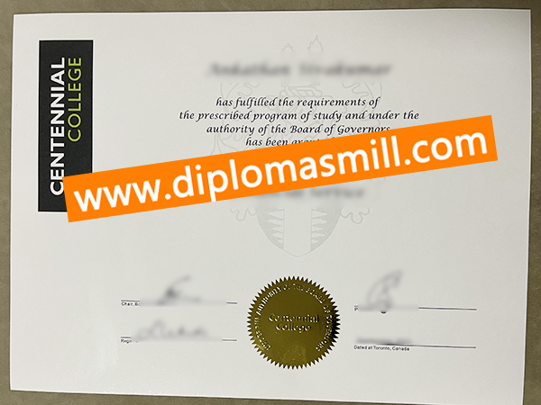How much buy Centennial College degree?