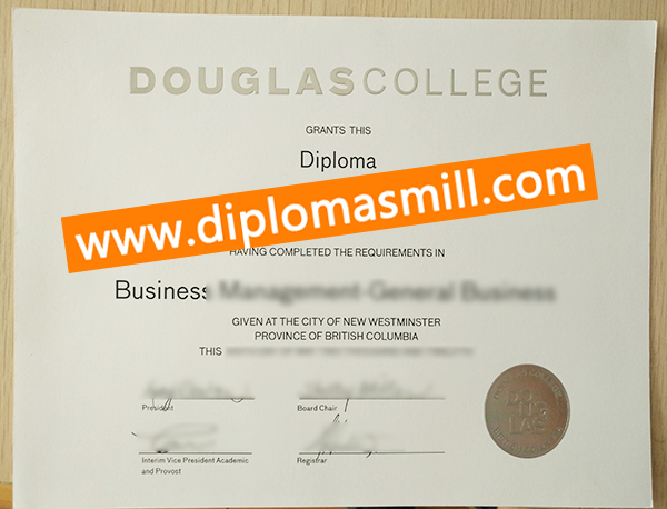 Where to buy fake Douglas College diploma?