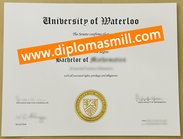How to get fake University of Waterloo degree?