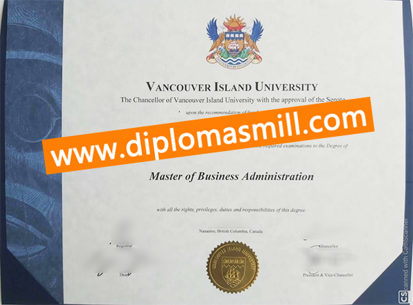 Pick up fake Vancouver Island University degree