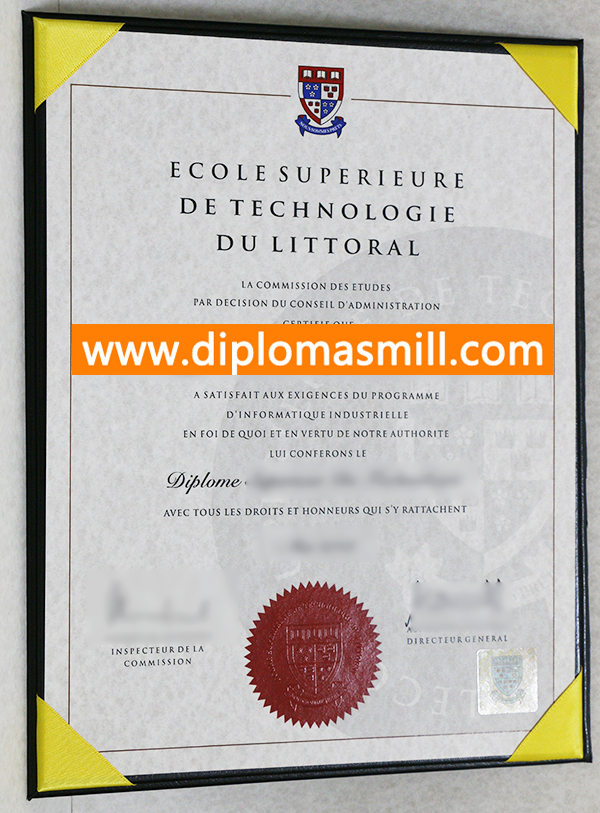 Sale Ecole Superieure De Technologie Du Littoral degree
