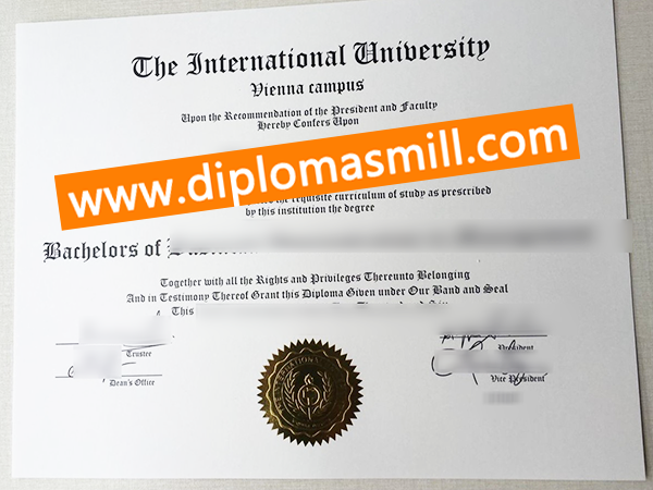 How to custom International University diploma?